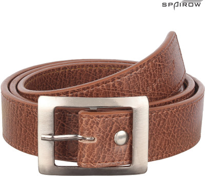 

Spairow Men Casual Brown Synthetic Belt