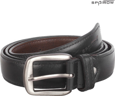 Spairow Men Black Synthetic Belt