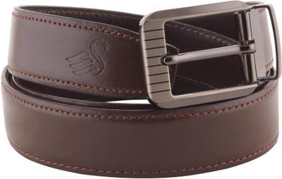 

Aarmish Men Brown Genuine Leather Belt