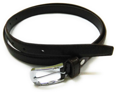 

HUNK Women Casual, Party, Formal, Evening Black Artificial Leather Belt