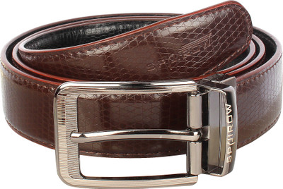 

Spairow Men Casual, Formal Black, Brown Artificial Leather Reversible Belt