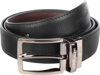 

Spairow Men Casual, Formal Black, Brown Artificial Leather Reversible Belt