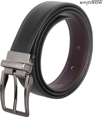 

Spairow Men Casual, Formal Black, Brown Artificial Leather Reversible Belt