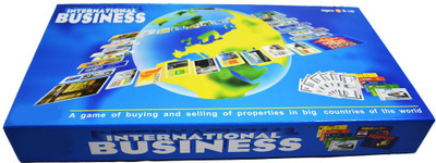 Saffronworld International Business Game Money & Assets Board Game