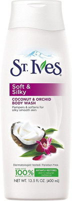 

St. Ives Soft and Silky Body Wash(400 ml)