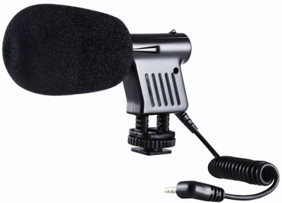 

Crystal Lattice BY-VM01-B Directional Condenser Mini Shotgun Camera Microphone