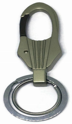 

antras creations Imported Brand Key chain for Cars/Bikes/Homes/Office Locking Key Chain(Silver)