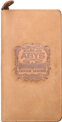 

ABYS Genuine Leather 10 Card Holder(Set of 1, Tan)