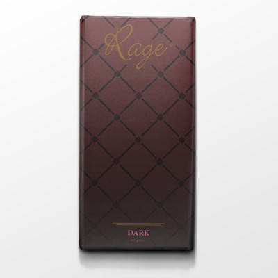 

Rage Dark Chocolate Brown packaging Chocolate Bars(90 g)