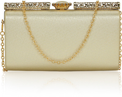 

Kleio Party Gold Clutch
