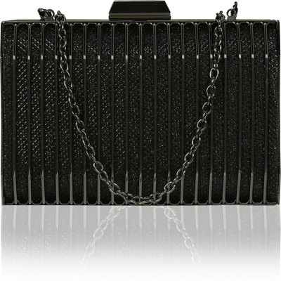 

Kleio Party Black Clutch