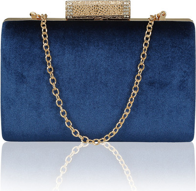 

Kleio Party Blue Clutch