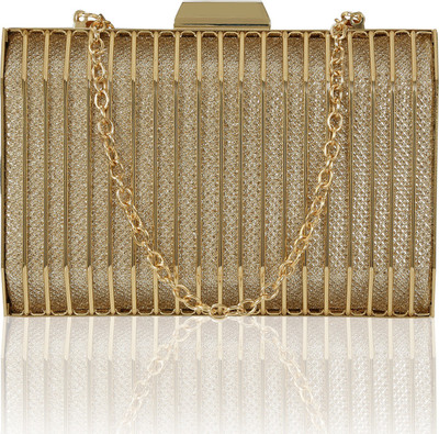 

Kleio Party Gold Clutch