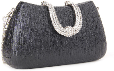 

Carlton London Casual Black Clutch