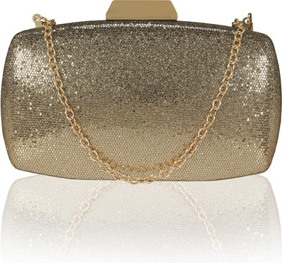Kleio Party Brown Clutch