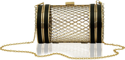 

Kleio Party Black Clutch