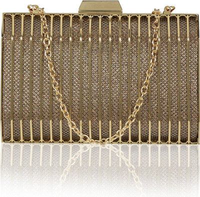 

Kleio Party Brown Clutch