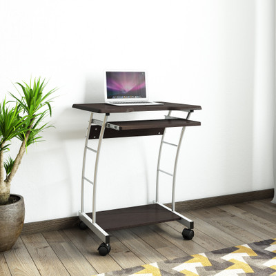 

Nilkamal Leo Engineered Wood Computer Desk(Curved, Finish Color - Walnut)