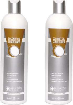 

AMAZON KERATIN COCONUT OIL CONDITIONER 473ML (SET OF 2)(946 ml)