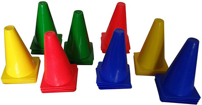 

FITWEL Cone Marker Pack of 8(Red, Yellow, Blue)