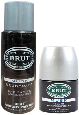 

Brut MUSK Deodorant Spray - For Men(250 ml, Pack of 2)