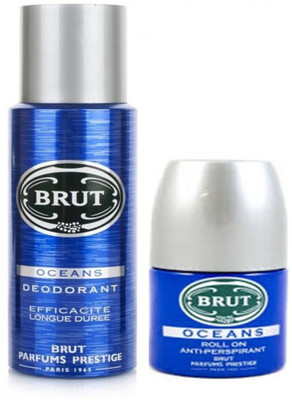 

Brut OCEANS Deodorant Spray - For Men(250 ml, Pack of 2)