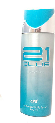 

CFS 21 Club Ice Water Deodorant Spray - For Men & Women(200 ml)
