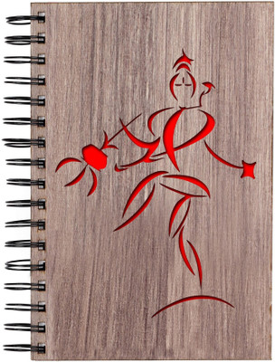 

Sehaz Artworks A5 Journal(Laser Crafted, Brown)