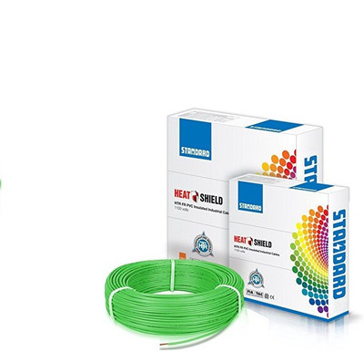 

standard HTR FV Pvc Inculated Green 90 m Wire(Green)