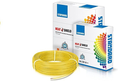 

standard HTR FV Pvc Inculated Yellow 90 m Wire(Yellow)