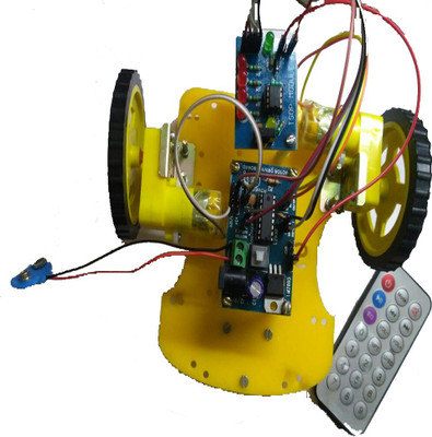 

Embeddinator WIRELESS REMOTE CONTROL ROBOTIC DIY KIT Educational Electronic Hobby Kit