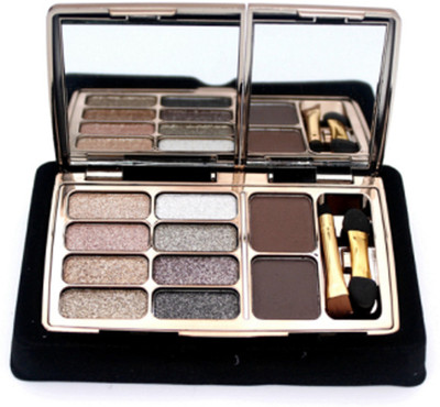 

Flikerway 8 Colors Diamond Bright Makeup Eyeshadow Palette Make Up Set Shimme Smoky Eye Shadow 6 ml(06)