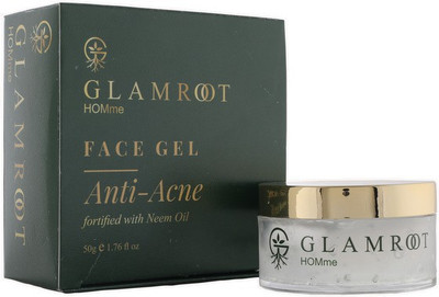 

GlamRoot HOMme Anti Acne Fortified With Neem Oil Face Gel(50 g)