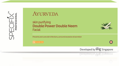 

VLCC Specifix Professional Ayurveda Double Power Neem Facial(500 g)