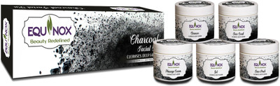

EquinoxBliss Equinox Charcoal Facial Kit 300gm (60gm*5) 60 g(Set of 5)