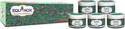 

EquinoxBliss Fruit Spa Facial Kit with 300gm (60gm*5) 60 g