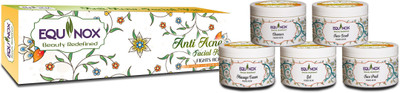 

EquinoxBliss Anti Acne Facial Kit with 300gm (60gm*5) 60 g(Set of 5)