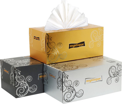 

Mystique Super Soft 2 Ply Face Tissue(Pack of 180)