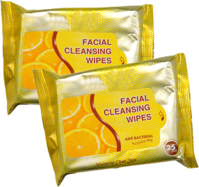 

One Personal Care Facial Cleansing Wipes | Lemon(Pack of 50)
