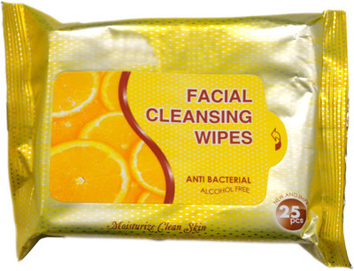 

One Personal Care Facial Cleansing Wipes | Lemon(Pack of 25)