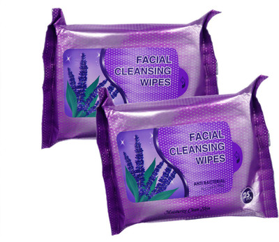 

One Personal Care Facial Cleansing Wipes | Lavender(Pack of 50)