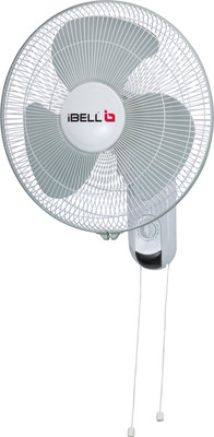 

iBELL 3 Leaf 60 W 400 MM Wall Fan (White) 3 Blade Wall Fan(White, Pack of 1)