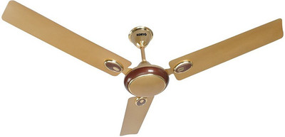 

Koryo KCF 12 3 Blades Ceiling Fan (Golden) 3 Blade Ceiling Fan(Golden, Pack of 1), Gold