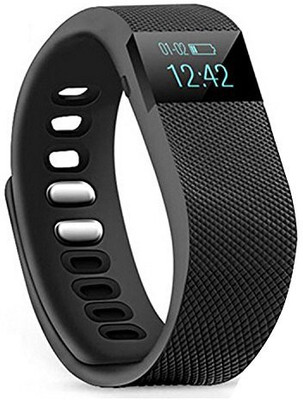 

branded24x7 fitness band Fitness Band(Black, Pack of 1)