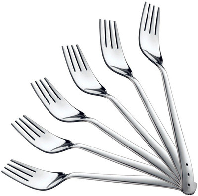 

Shapes Stainless Steel Table Fork Set(Pack of 12)