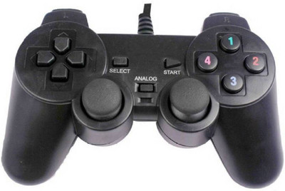 

TRAGBARE QHM7468-2V USB WITH 2 WAY VIBRATION / SHOCK FUNCTION GAMEPAD (BLACK) Gamepad (Black, For PC) Gamepad(Black, For PC)