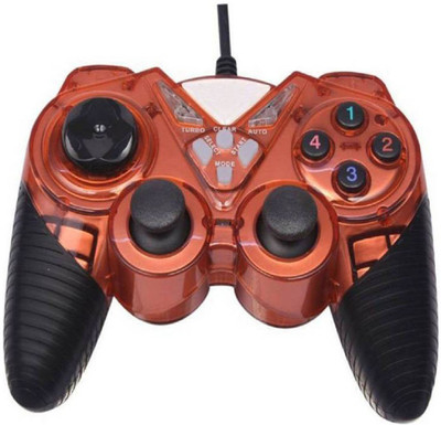 

TRAGBARE QHM7487-2V USB Gamepad Usb gaming controller for laptop pc Gamepad (Red, For PC) Gamepad(Multicolor, For PC)