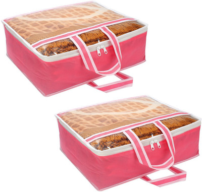 

BlushBees Blanket Storage Bag, Large, Pack of 2(Pink)