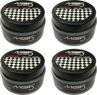 

MG5 Super Hold Hair Styler Hair Wax Pack of 4 -100 g Each NVL_HS_019 Wax(100 g)