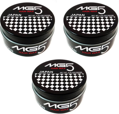 

MG5 Super Hold Hair Styler Hair Wax Pack of 3 -100 g Each NVL_HS_013 Wax(100 g)